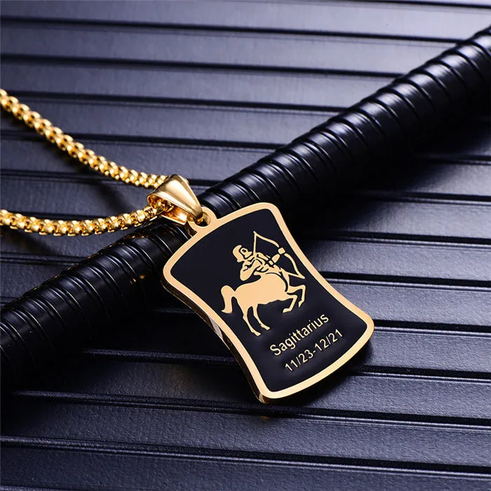 Scorpio 12 Constellations Necklace