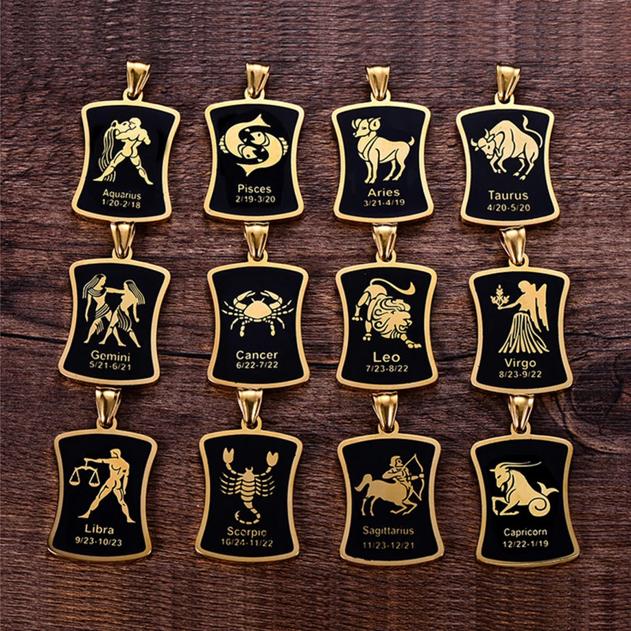 Scorpio 12 Constellations Necklace